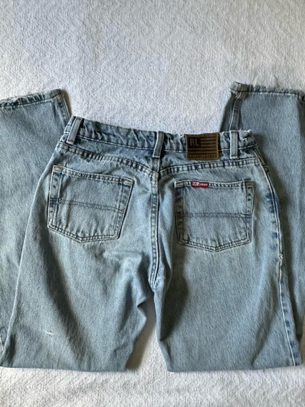 Ralph Lauren vintage 90s Light Blue Relaxed straight Jeans